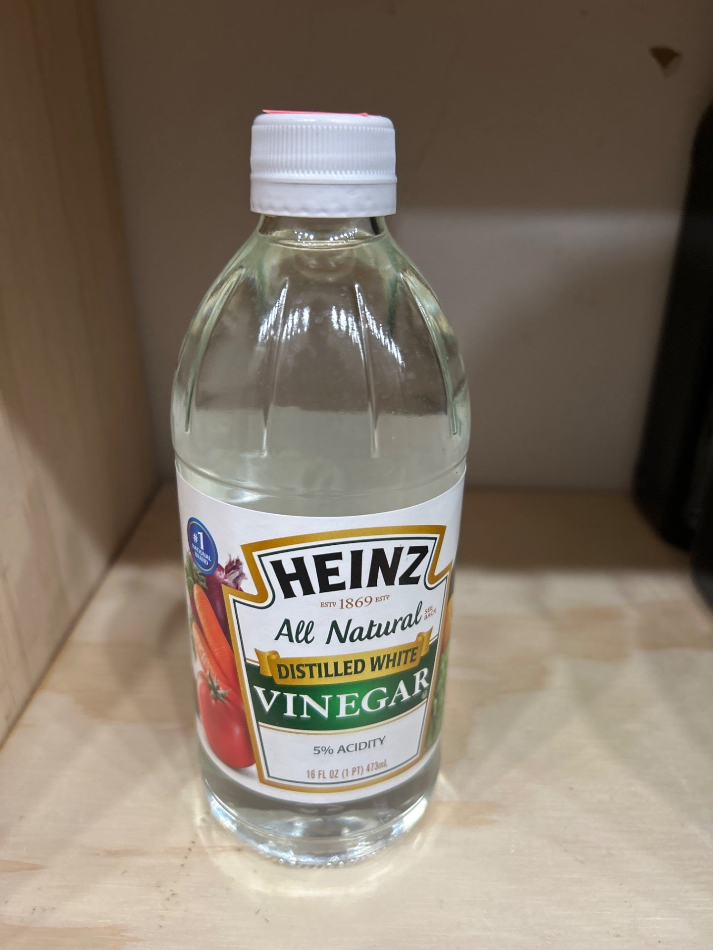 heinz distilled white vinegar with 5 acidity